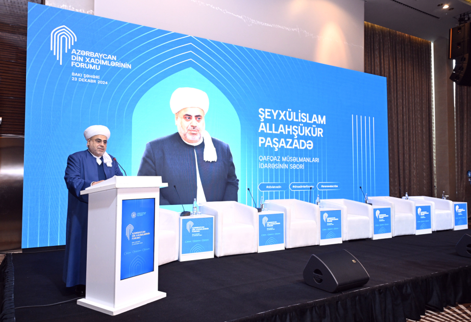Şeyxülislam: Dini-mənəvi sahədə uğurlarımız dövlətimizin dünyaya örnək multikultural siyasi xətti ilə bağlıdır