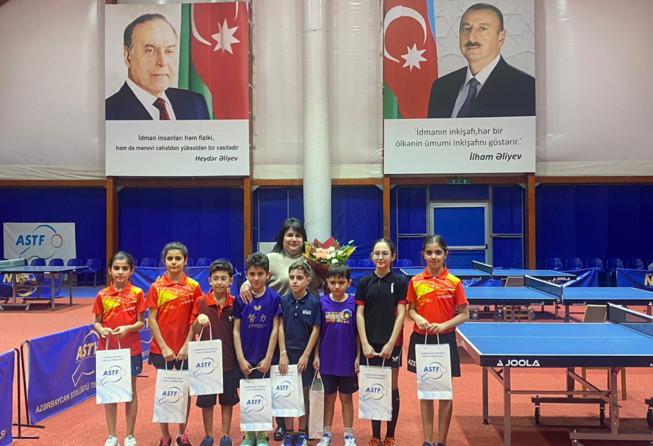 Stolüstü tennis üzrə ölkə turniri başa çatıb