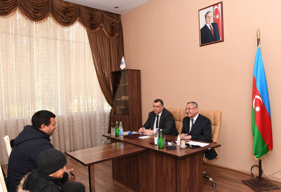 Saatlıda keçmiş məcburi köçkünlərin müraciətləri dinlənilib