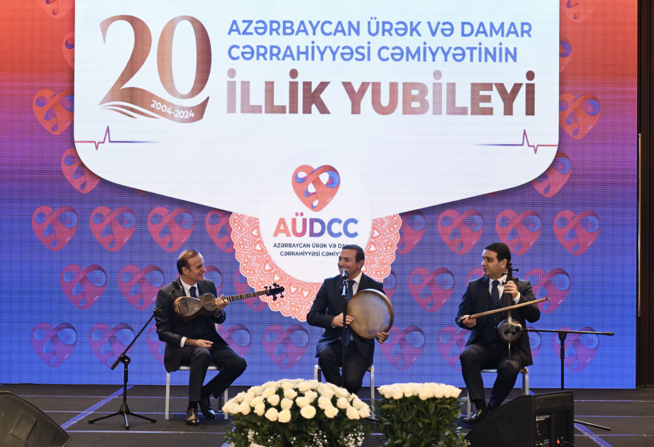 Azərbaycan Ürək və Damar Cərrahiyyəsi Cəmiyyətinin 20 illik yubileyi qeyd edilib VİDEO