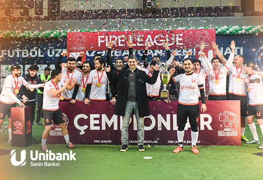 ®  “Unibank” komandası futbol çempionatının qalibi olub