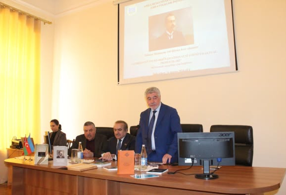 Görkəmli ədəbiyyatşünas Salman Mümtazın 140 illiyinə həsr olunmuş konfrans keçirilib