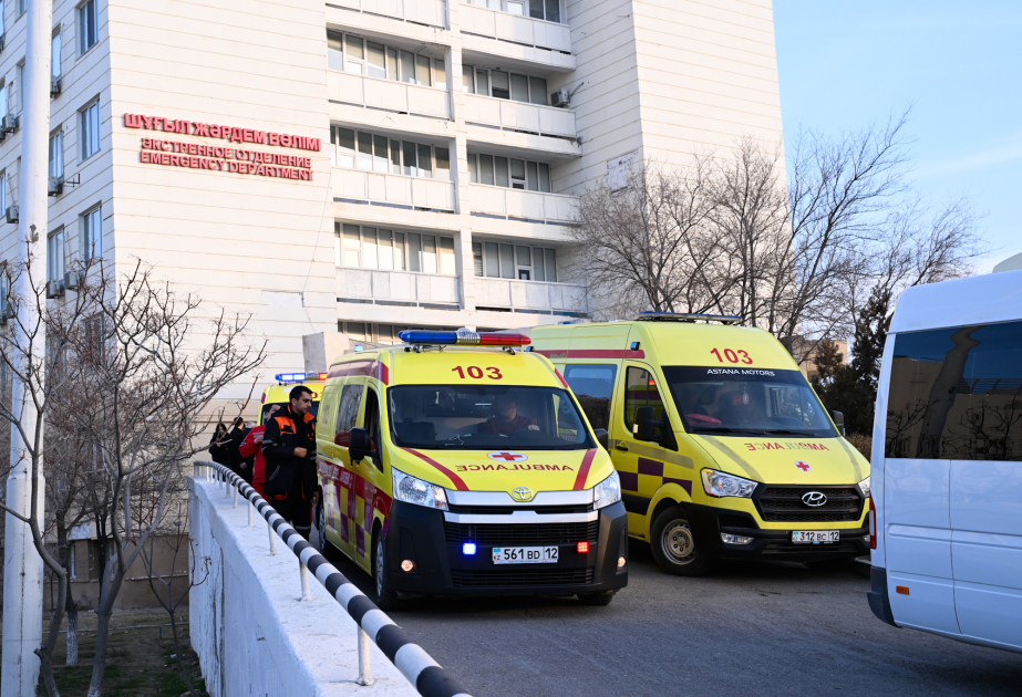 Группа граждан Азербайджана, пострадавших в результате авиакатастрофы, отправлена на Родину ВИДЕО