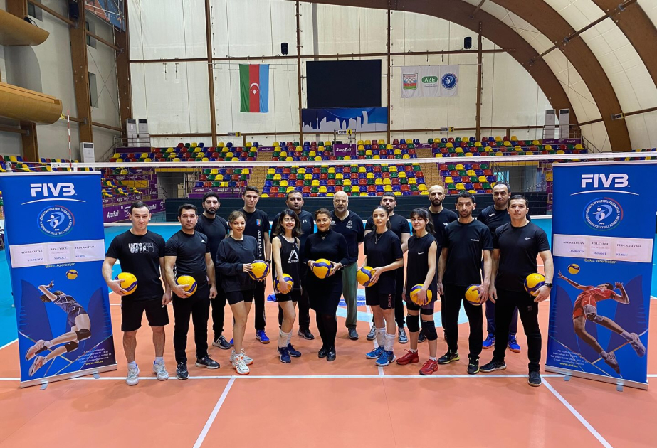 Azərbaycan Voleybol Federasiyasının məşqçi-müəllimlər üçün təşkil etdiyi kurs başa çatıb