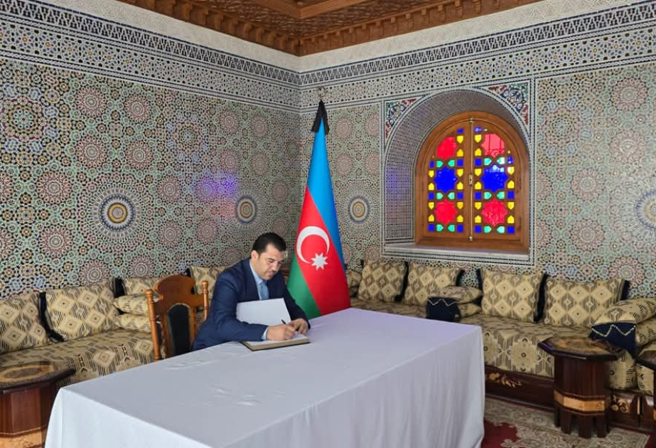 Un livre de condoléances ouvert à l'ambassade d'Azerbaïdjan au Maroc à l'occasion du Jour de deuil