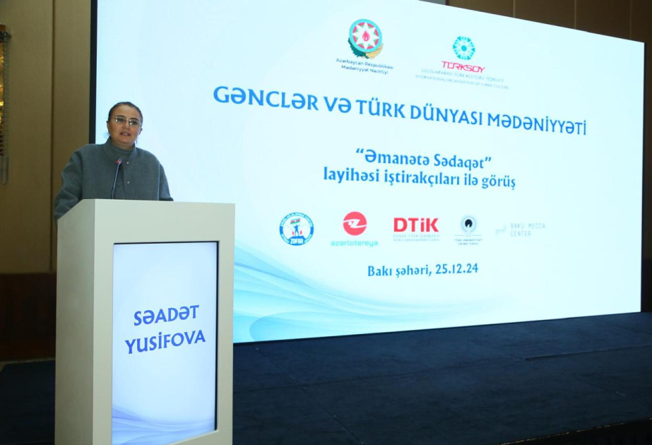 “Gənclər və Türk dünyası mədəniyyəti” adlı tədbir keçirilib