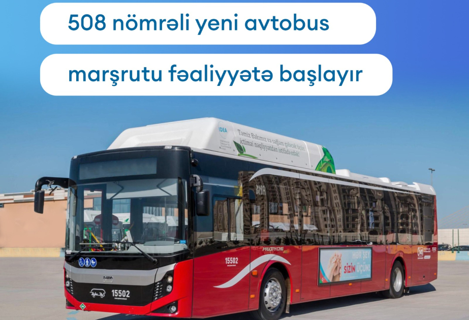 Saray qəsəbəsini metronun “20 Yanvar” stansiyası ilə əlaqələndirən yeni marşrut xətti fəaliyyətə başlayır