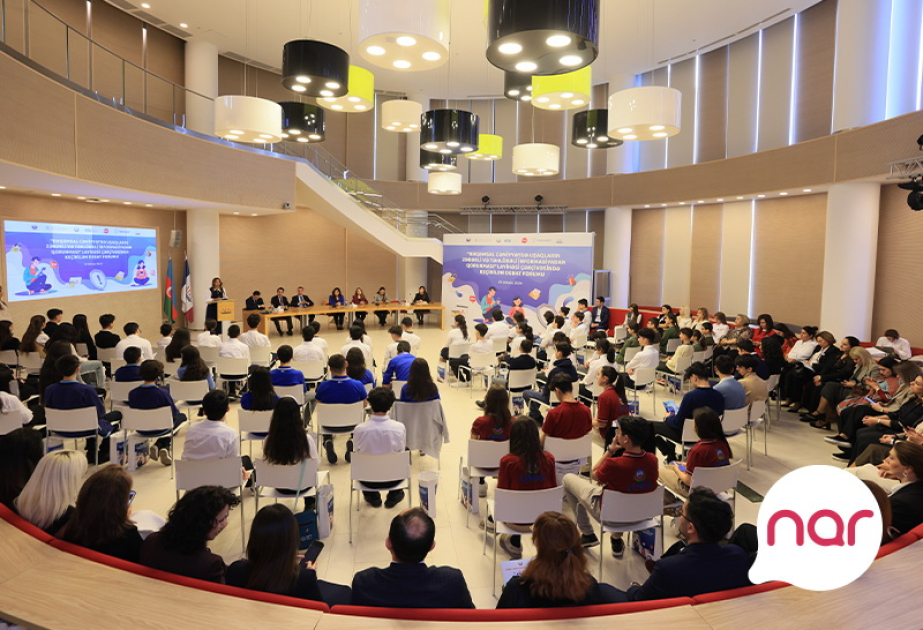 ®  “Nar”ın dəstəyi ilə uşaq hüquqlarına həsr olunmuş debat forum keçirildi