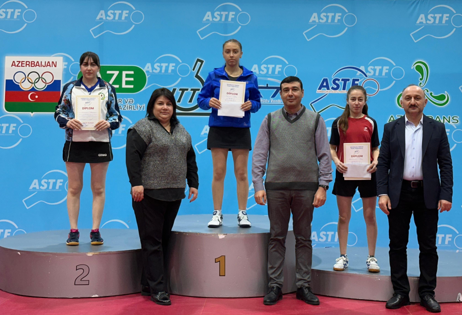 Stolüstü tennis üzrə “Top 8” turnirinə yekun vurulub
