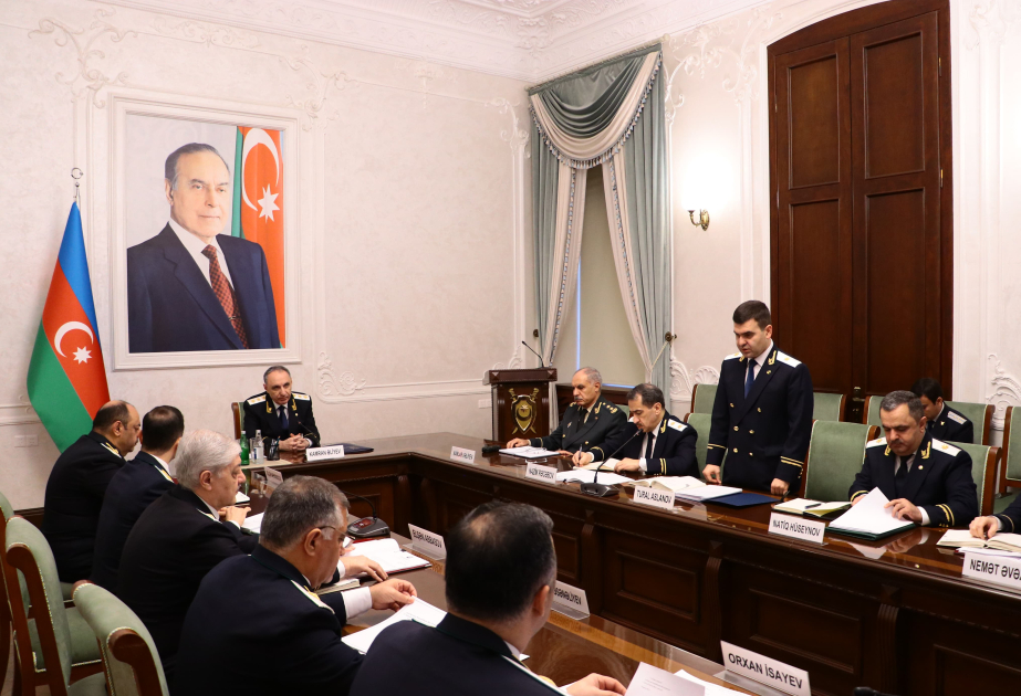 Baş Prokurorluqda 2024-cü ilin nəticələri və qarşıda duran vəzifələr müzakirə edilib