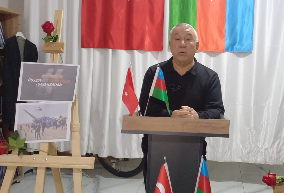 Təyyarə qəzası qurbanlarının xatirəsi İğdırda ehtiramla anılıb