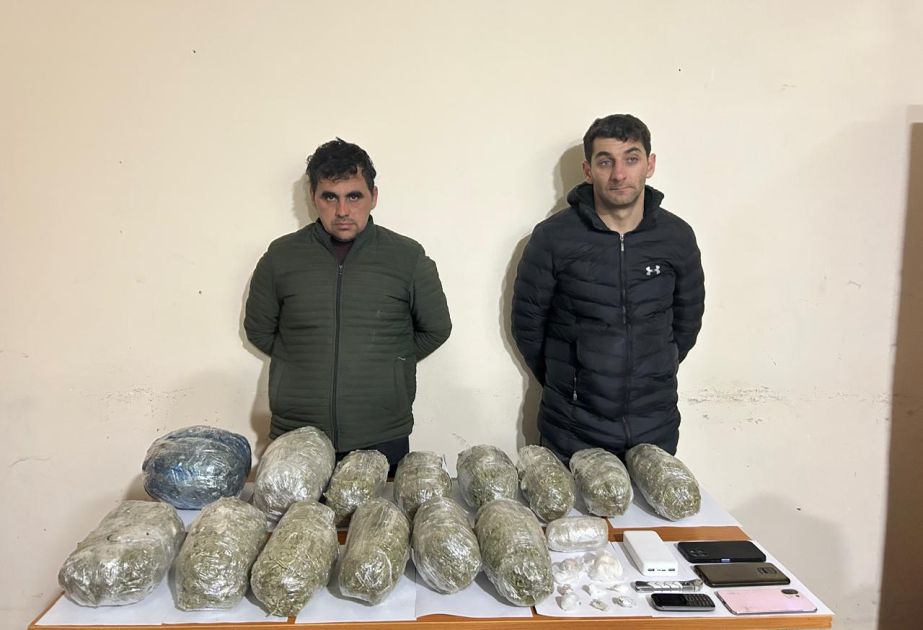 DSX: Narkotik vasitələri ölkə ərazisinə keçirməyə cəhd edən şəxslər saxlanılıb