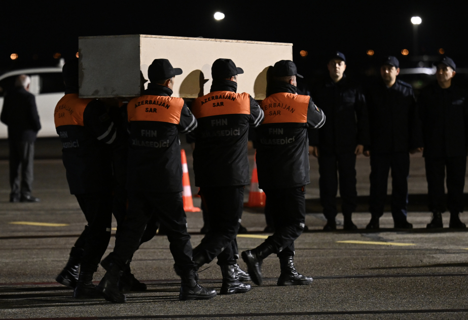 Bodies of plane crash victims repatriated to Baku