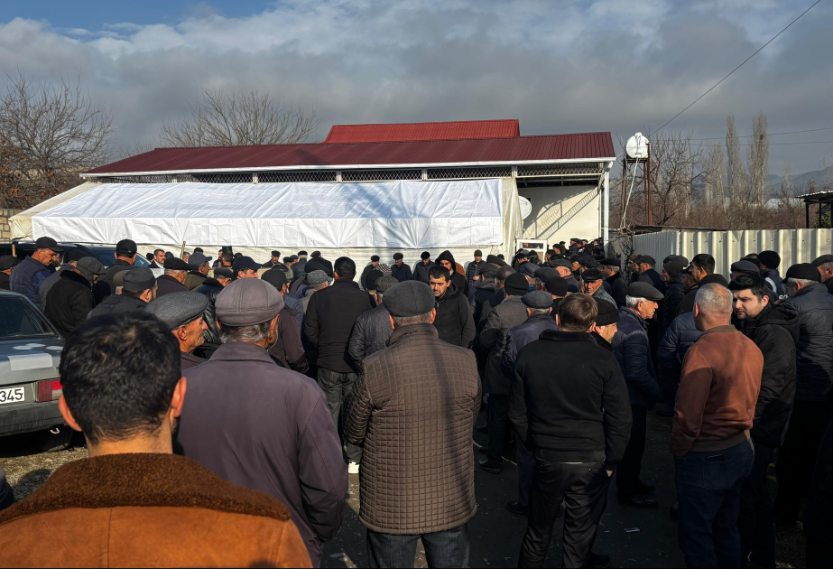 Təyyarə qəzasında həlak olan Həbib İsmayılov Ağdaşda dəfn edilib VİDEO
