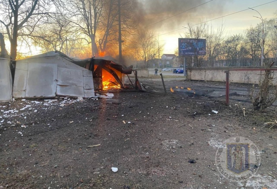 Yeni ilin ilk günü Ukraynaya kütləvi hava hücumu olub, Kiyevdə ölənlər və xəsarət alanlar var
