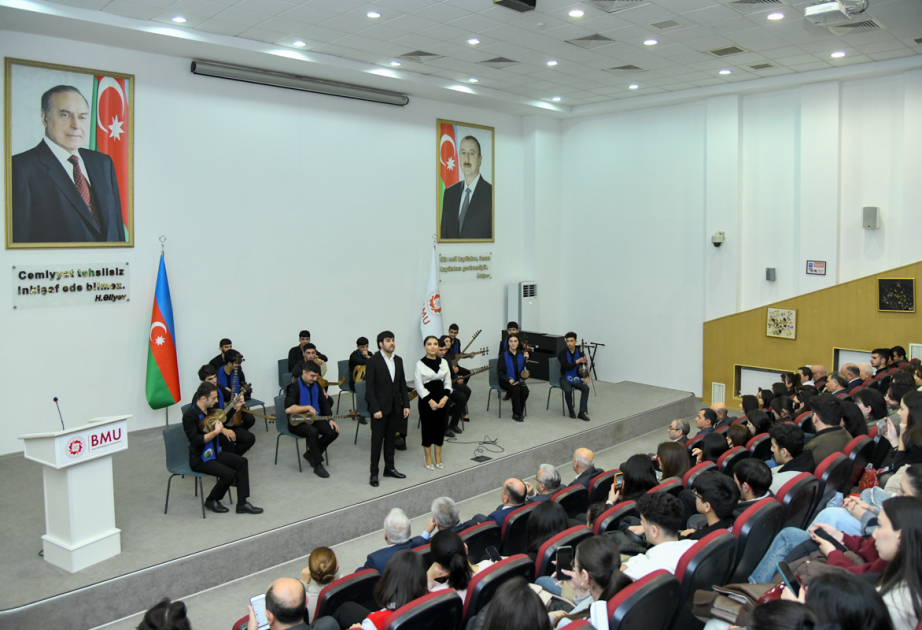 BMU-da Qərbi Azərbaycan mahnıları ifa olunub