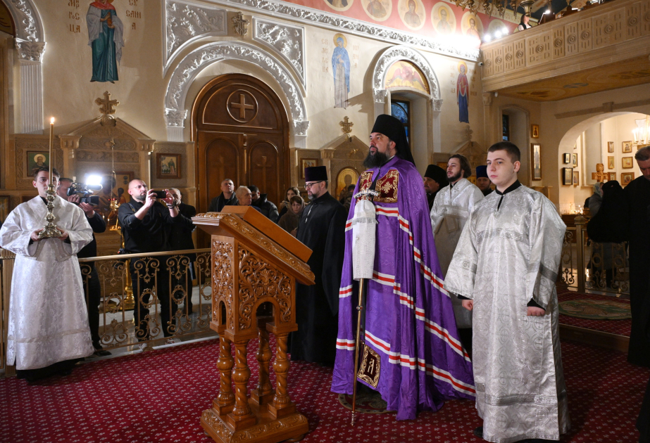 Bakıda Milad bayramı qeyd olunur