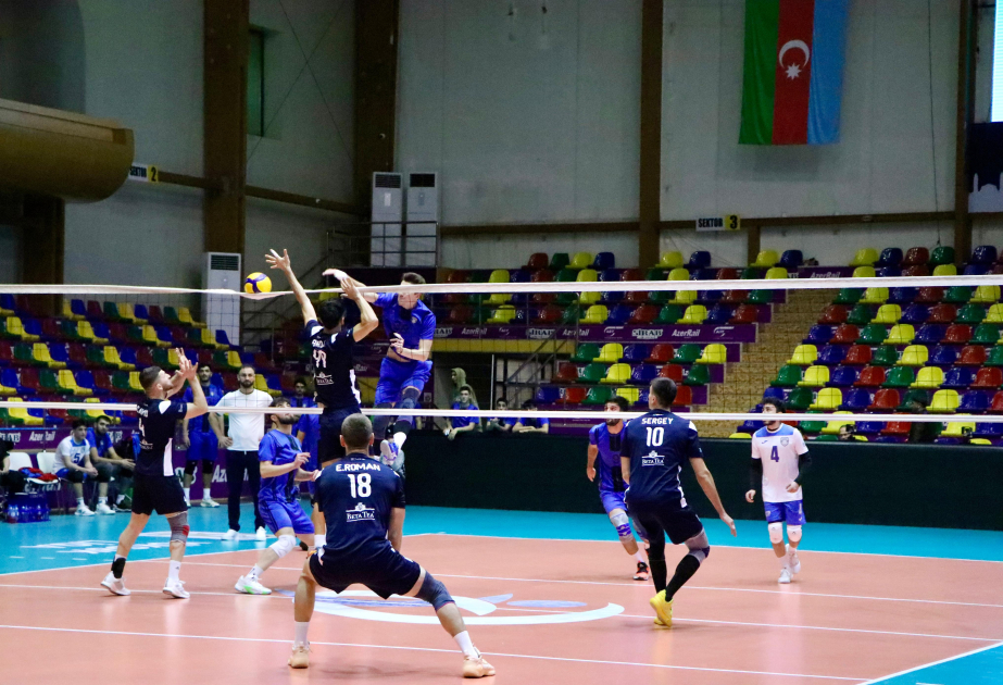 Kişi voleybolçular arasında Yüksək Liqada yeni ilin ilk qarşılaşmaları keçirilib