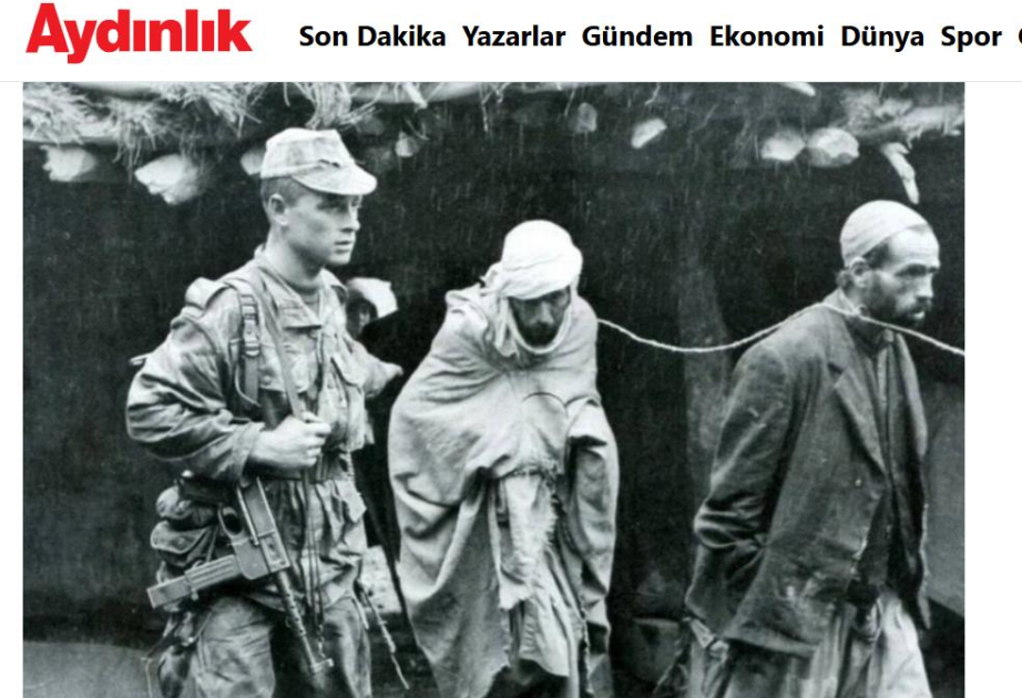 Газета Aydınlık: Фамилии жителей Алжира - отражение колониального наследия Франции