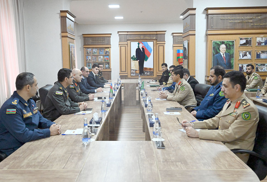 Saudi Arabian delegation visits Azerbaijan’s National Defense University