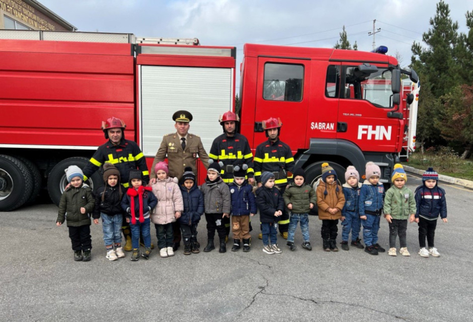 FHN-in Dövlət Yanğından Mühafizə Xidməti “açıq qapı” günü keçirib