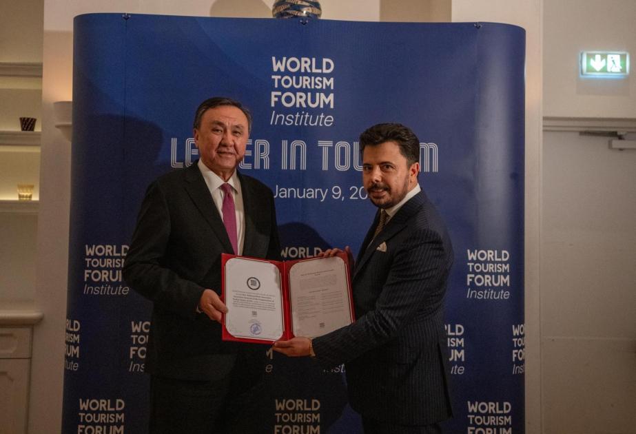 TDT-nin Baş katibi “2024. Dünya Turizm Lideri” mükafatına layiq görülüb