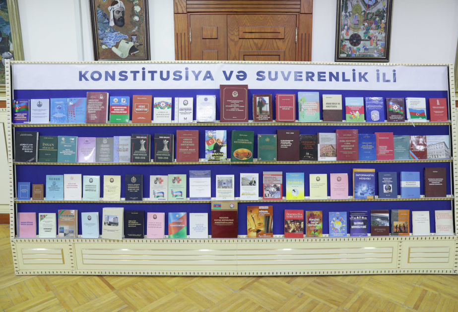BDU-da “Konstitusiya və Suverenlik İli” ilə bağlı kitab sərgisi təşkil olunub