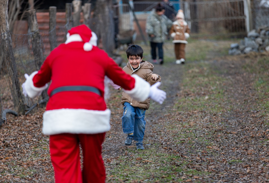 ®  Santa in remote villages!