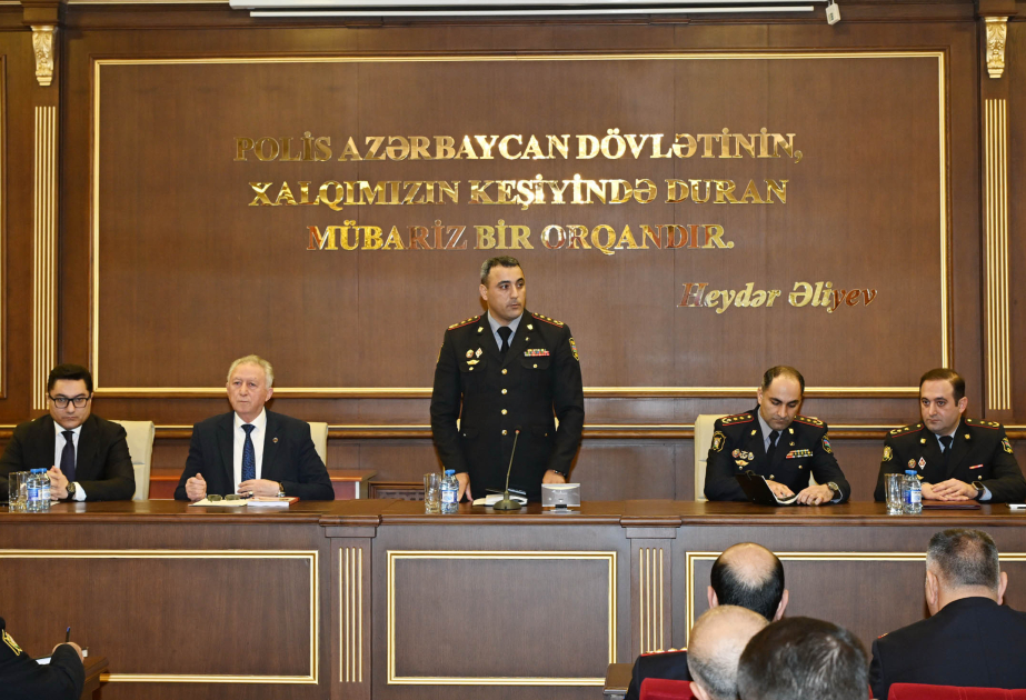 Bələdiyyə seçkilərində polisin xidməti fəaliyyətinə həsr olunan regional seminar-müşavirələrə başlanılıb VİDEO