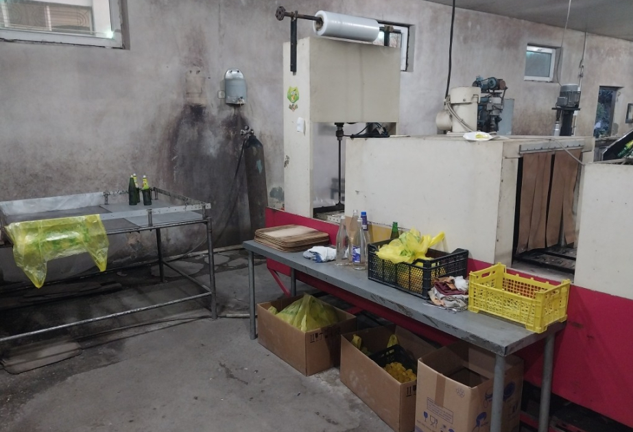 Göyçayda alkoqolsuz içkilərin emalı müəssisəsinin fəaliyyəti məhdudlaşdırılıb