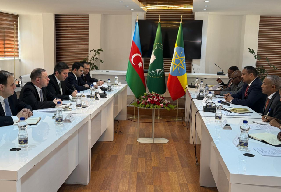 Azərbaycanla Efiopiya arasında siyasi və iqtisadi məsələlər müzakirə edilib