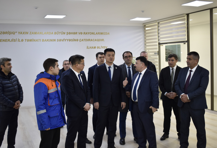 Çinin “Dongfang Electronics Corporation” şirkətinin nümayəndələri Şuşaya səfər edib VİDEO