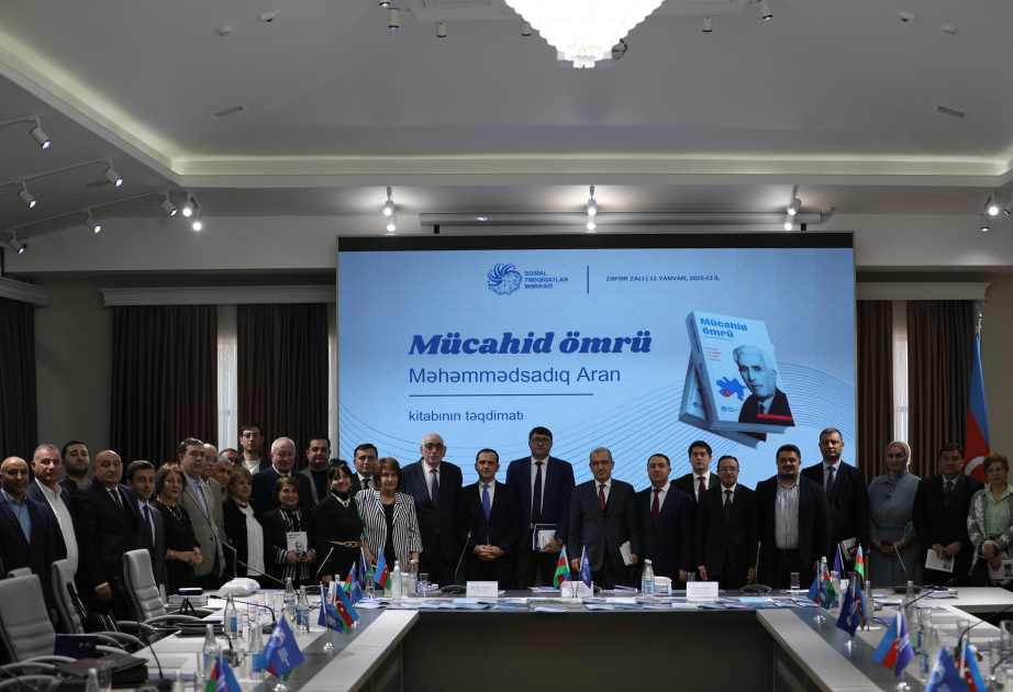 "Mücahid ömrü, Məhəmmədsadıq Aran" kitabının təqdimatı olub