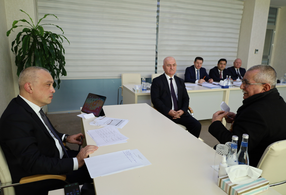 Azərbaycan Dövlət Su Ehtiyatları Agentliyinin sədri Qubada vətəndaşlarla görüşüb