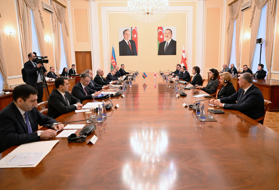 La 10e réunion de la commission intergouvernementale mixte pour la coopération économique entre l'Azerbaïdjan et la Géorgie tenue à Bakou