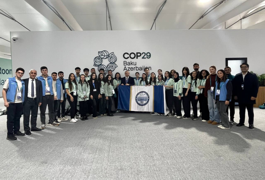 Студенты БГУ награждены за свою деятельность на COP29