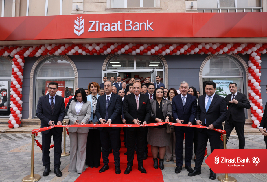 ®  “Ziraat Bank Azərbaycan” 10 illiyi münasibətilə 10-cu filialını açıb