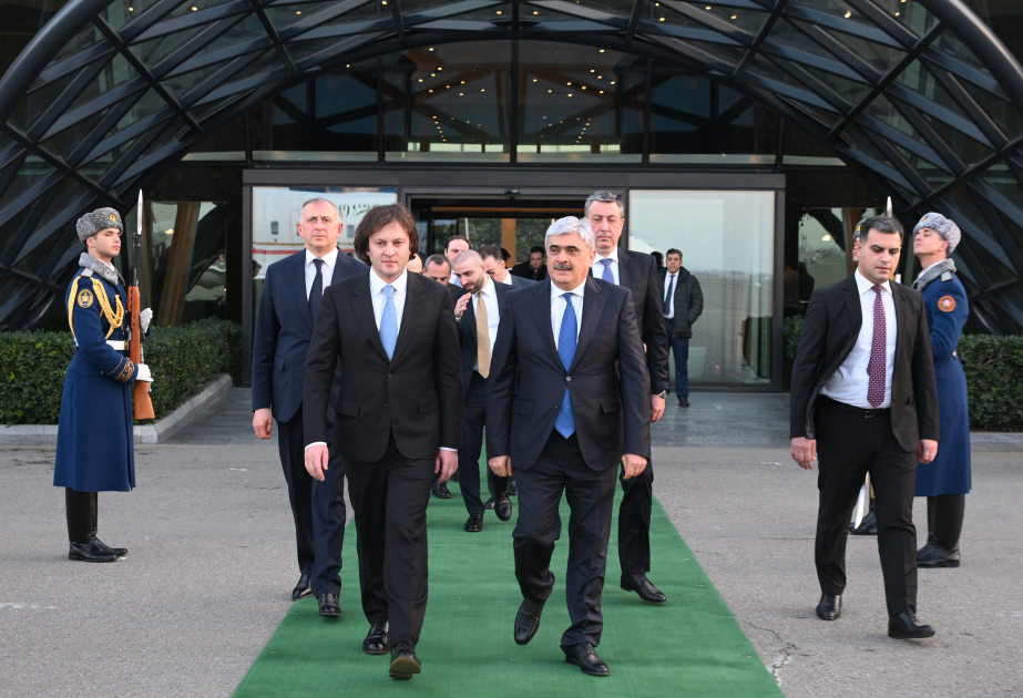 Georgischer Premierminister Irakli Kobakhidze beendet seinen Besuch in Aserbaidschan