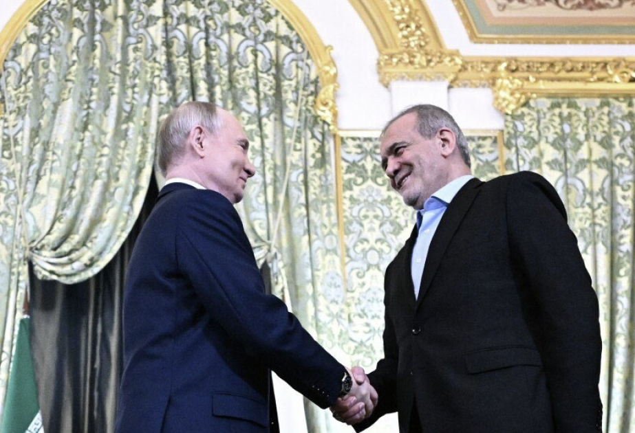 Russian, Iranian presidents sign strategic partnership treaty
