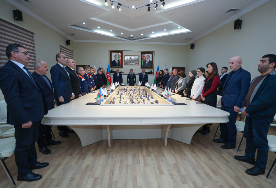 Balaxanı neftçiləri Qara Yanvar hadisələrinin 35-ci ildönümünü andılar