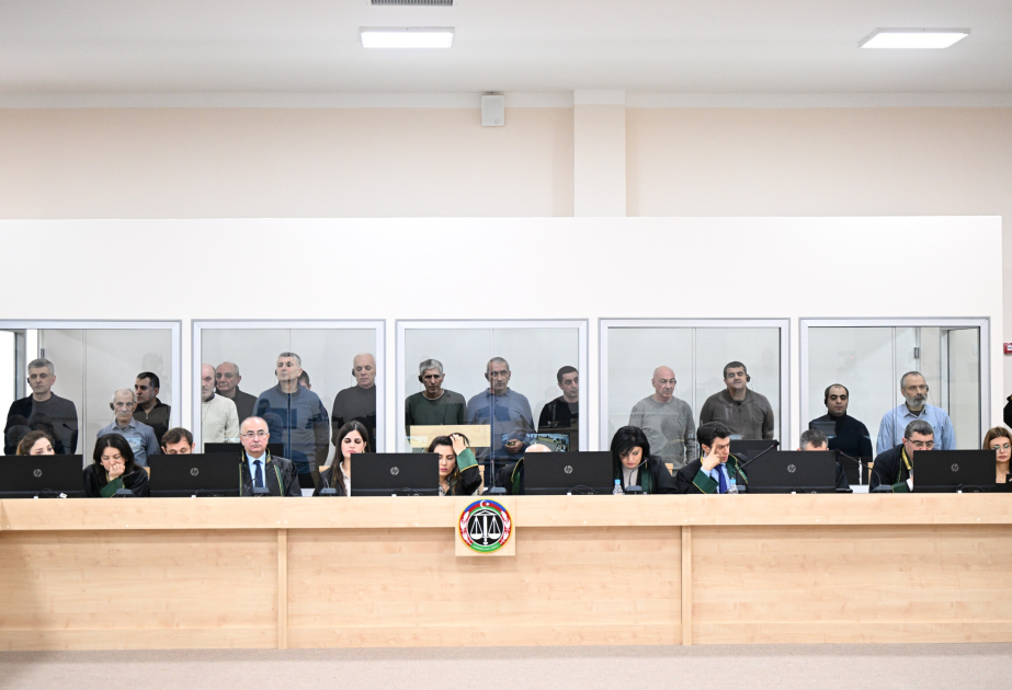 بدء جلسات علنية لمحاكمة المتهمين بالعديد من الجرائم الحربية والعدوانية والإرهابية ضد أذربيجان دولة وشعبا جراء احتلال أرمينيا