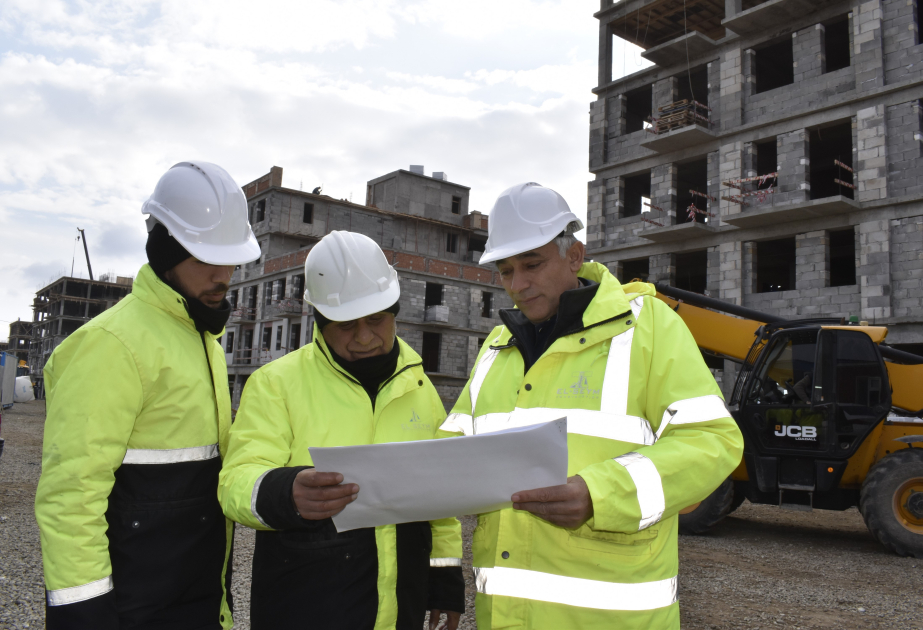 Aghdam : 1 268 appartements sont en cours de construction dans un quartier résidentiel de la ville