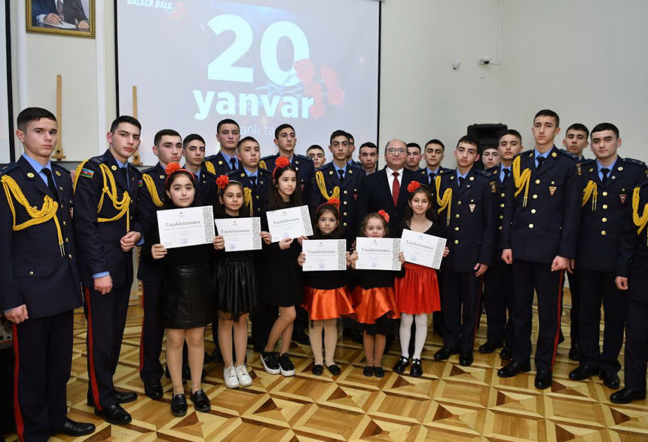 Milli Azərbaycan Tarixi Muzeyində 20 Yanvar faciəsini əks etdirən rəsm əsəri triptixinin təqdimatı keçirilib