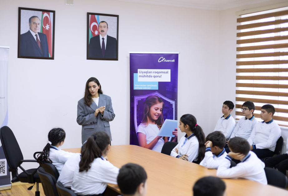 ®  Azercell strengthens digital safety with "Safe Internet" project