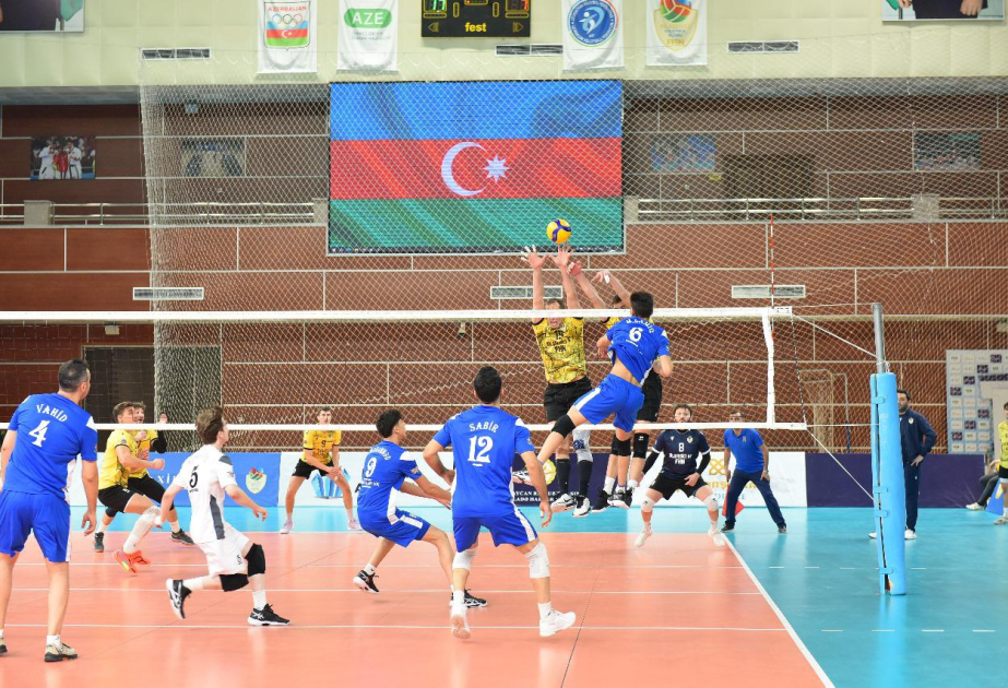 Kişi voleybolçular arasında Yüksək Liqada VI tura yekun vurulub