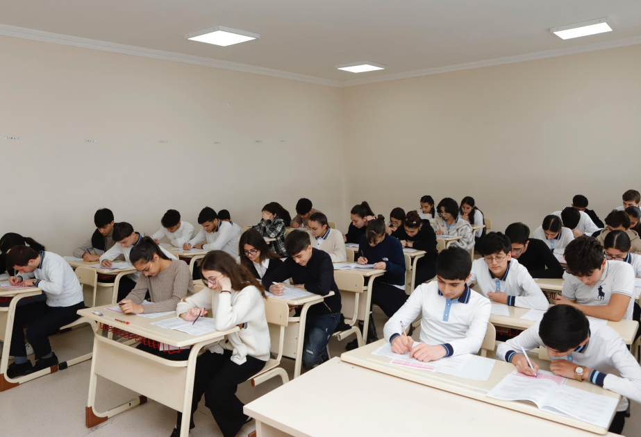 Naxçıvanda növbəti monitorinq imtahanlarında 9 mindən artıq şagird iştirak edib