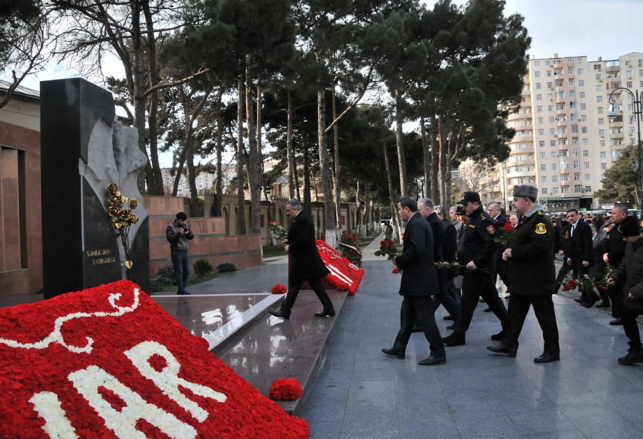 Abşeron rayonunda 20 Yanvar şəhidlərinin xatirəsi anılıb