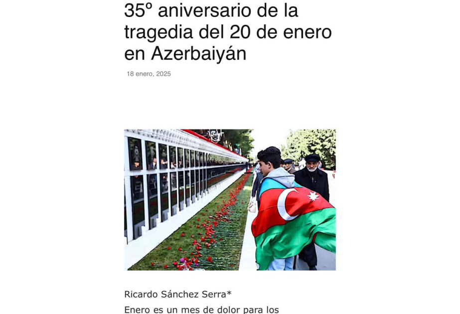 Latın Amerikası mətbuatı 20 Yanvar faciəsindən yazıb
