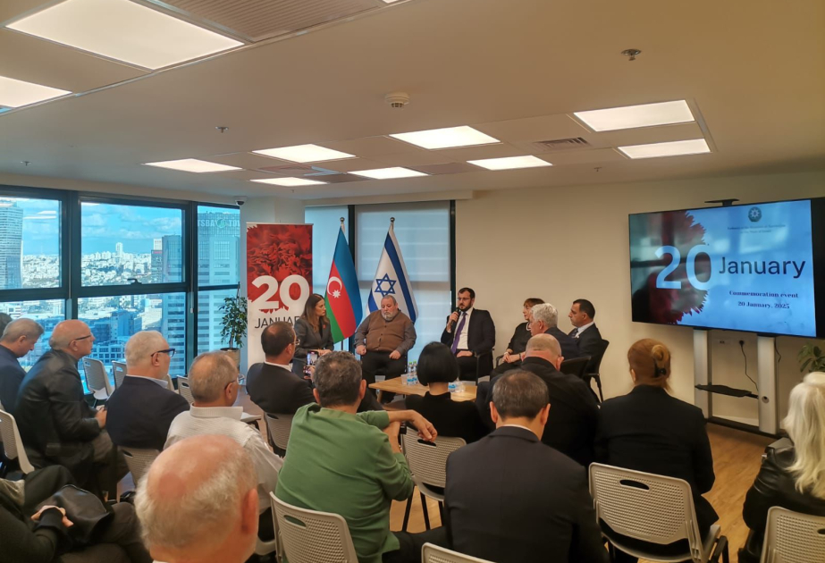 20 Yanvar şəhidləri İsraildə anılıb