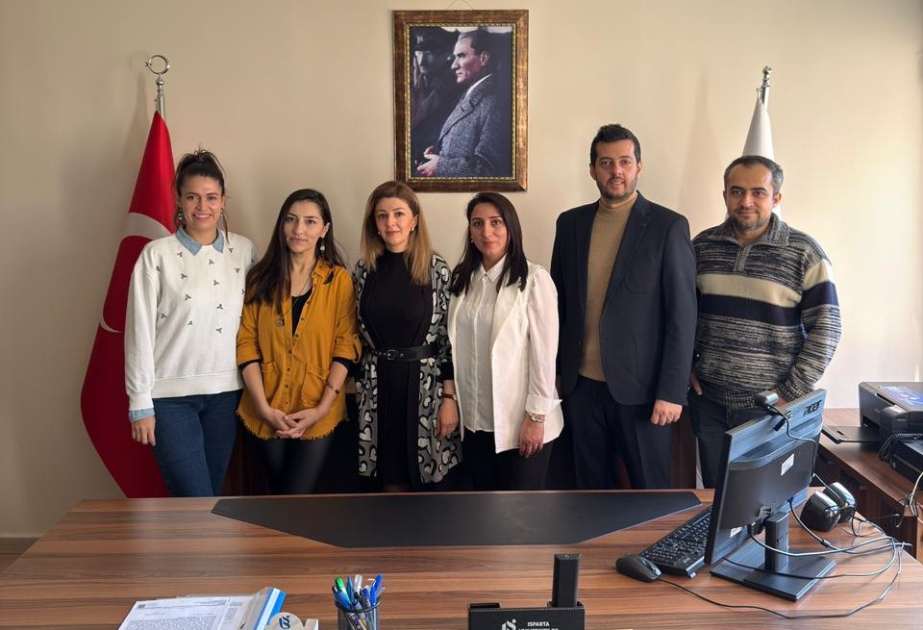ADAU-nun əməkdaşları Türkiyənin İsparta Tətbiqi Elmlər Universitetində olublar